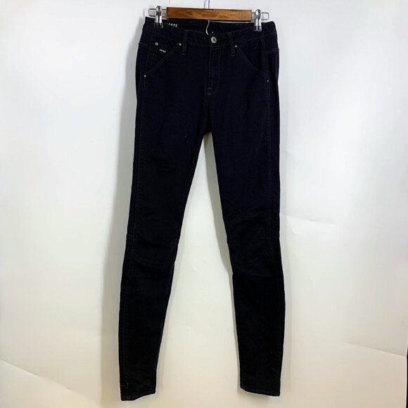 G Star Raw Women's Mid Skinny Cotton Stretch Skinny Jeans Size 27 - Picture 1 of 14
